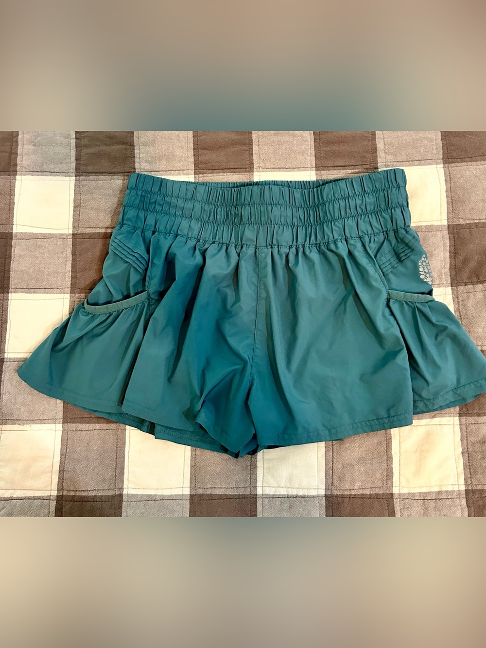 Womens FP Movement Get Your Flirt On Active Shorts sz M.